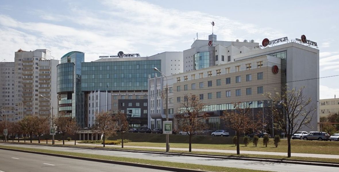 Victoria Hotel & Business Centre Minsk Exterior foto